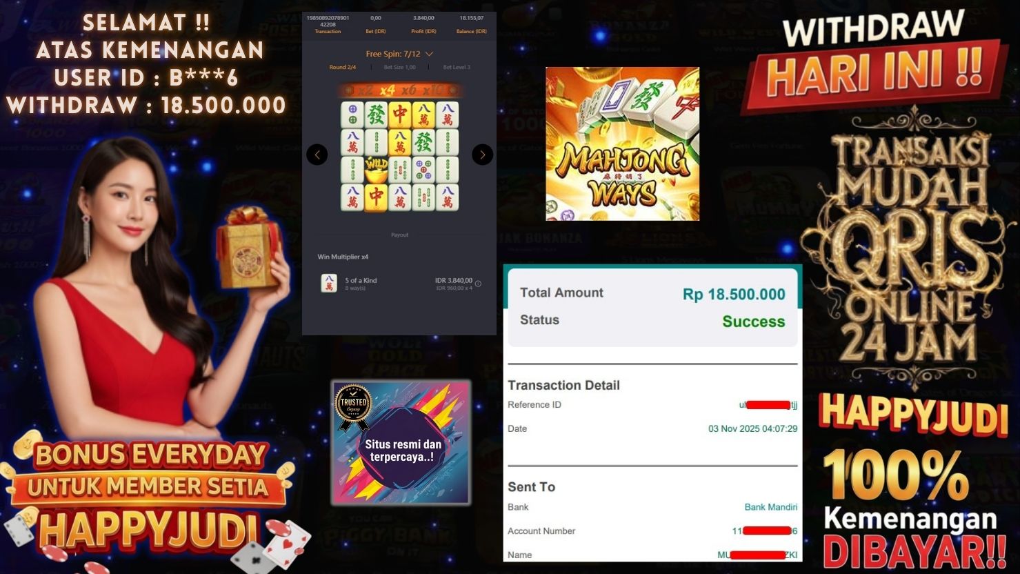 HAPPYJUDI JACKPOT SLOT MAHJONG WAYS